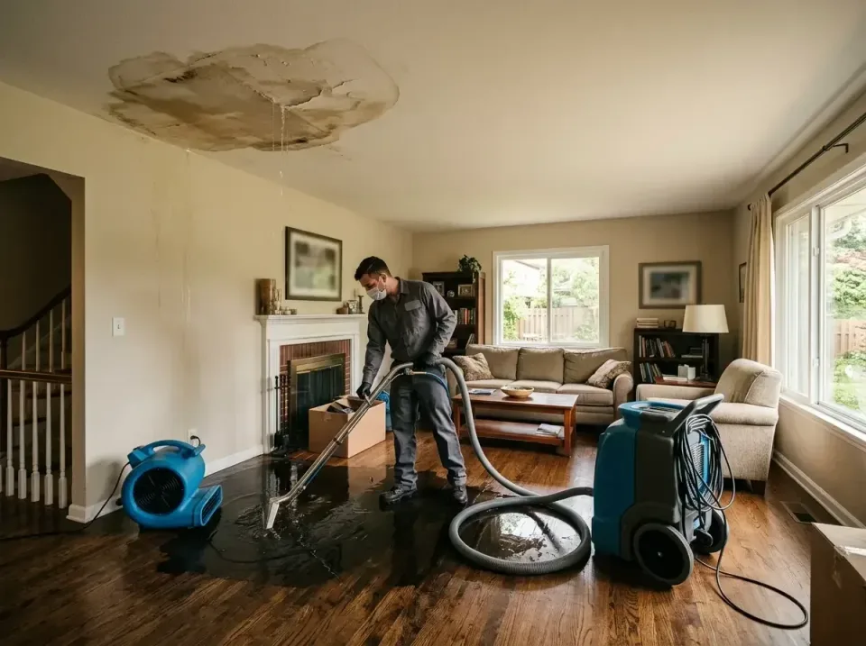 attic-pipe-burst-ceiling-drip-008 — frequently asked questions, Water Damage Restoration & Carpet Care in Chillicothe, OH